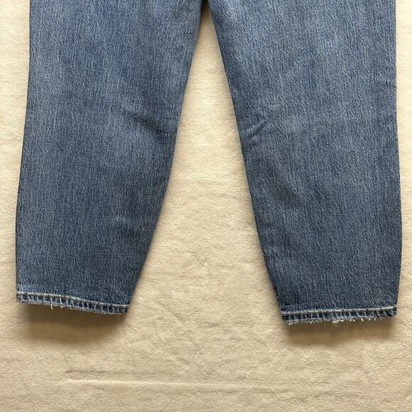 EVEREVE Ever Vintage Barrel Wide Leg Jeans Midwash Blue Women’s Size 27 - Picture 13 of 16